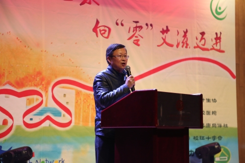 我校党委副书记刘志方讲话