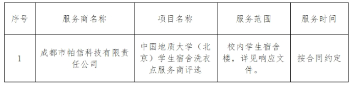 宿舍洗衣点服务商